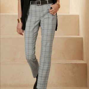 Banana Republic Modern Sloan Plaid pant 4